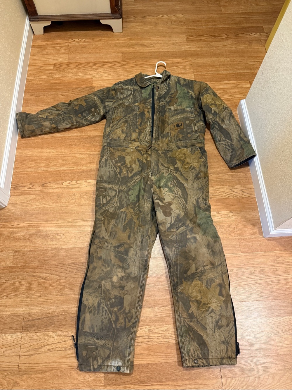 Camouflage One-Piece Hunting Coverall youth
